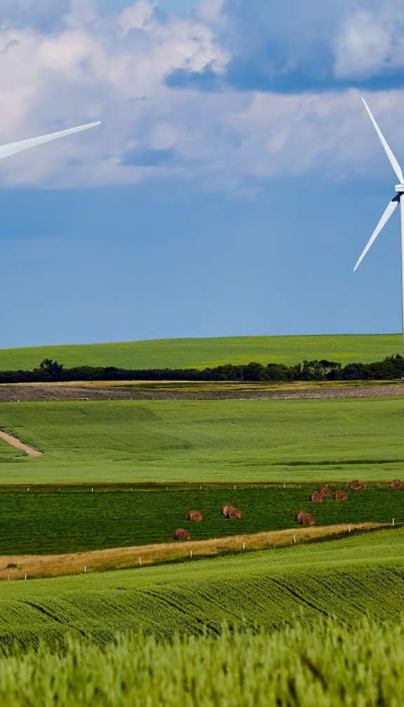 wind turbines