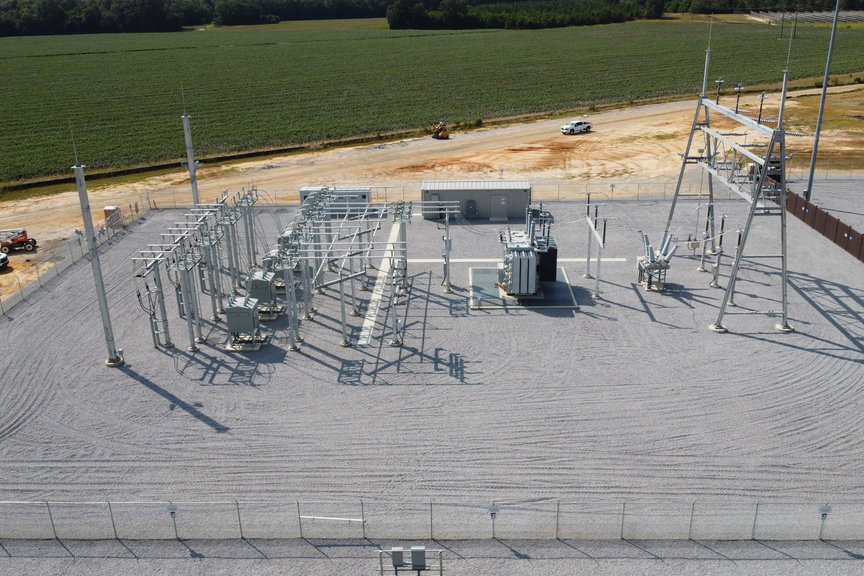 substation at Lone Star